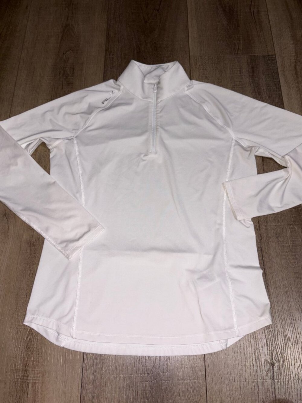 RLX Ralph Lauren 1/4 Zip Golf Pullover Women's Medium White